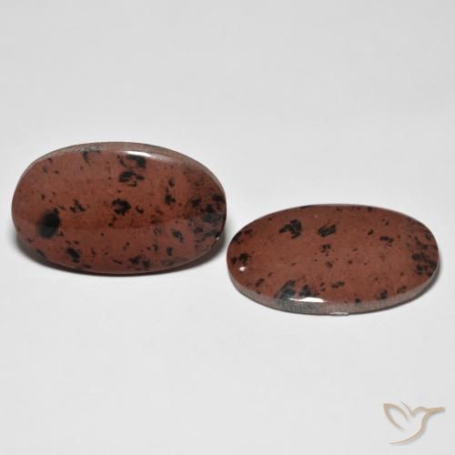 Gemme di Diaspro Multicolore naturale da 24.20 ct, Ovale, Opaco