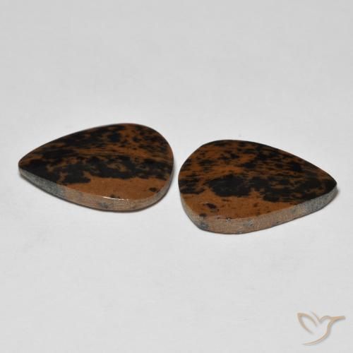 Gemme di Diaspro Multicolore naturale da 11.62 ct, Forma a pera, Opaco