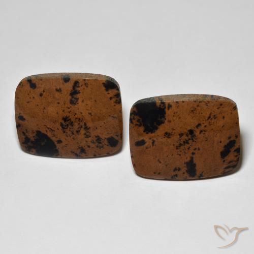 23.67ctw Naturale Multicolore Diaspro, Cuscino, Opaco