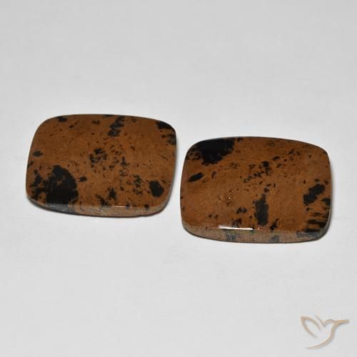 Gemme di Diaspro Multicolore naturale da 23.67 ct, Cuscino, Opaco