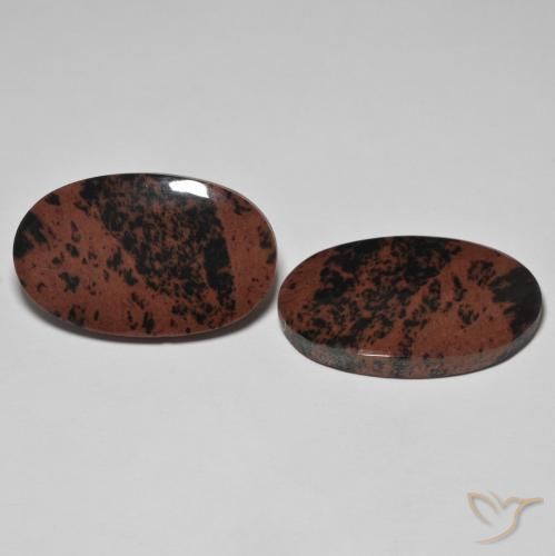 Gemme di Diaspro Multicolore naturale da 29.54 ct, Ovale, Opaco