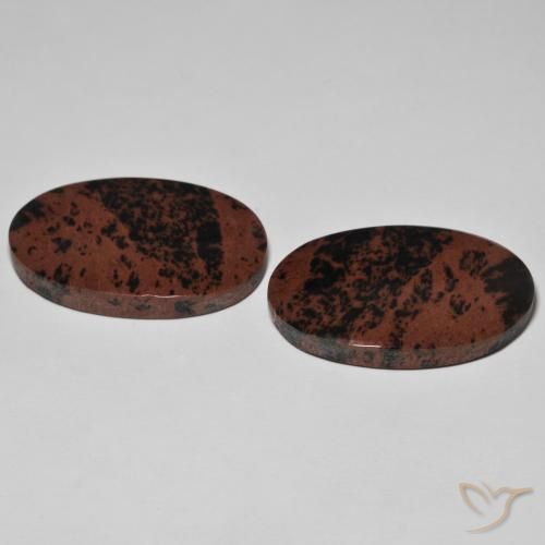 Gemme di Diaspro Multicolore naturale da 29.54 ct, Ovale, Opaco
