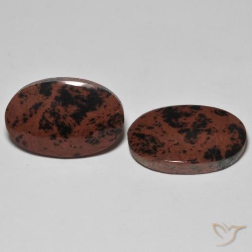 Gemme di Diaspro Multicolore naturale da 19.47 ct, Ovale, Opaco