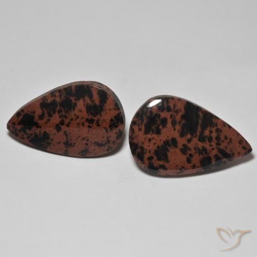 Gemme di Diaspro Multicolore naturale da 26.08 ct, Forma a pera, Opaco