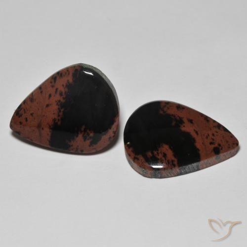 Gemme di Diaspro Multicolore naturale da 19.97 ct, Forma a pera, Opaco