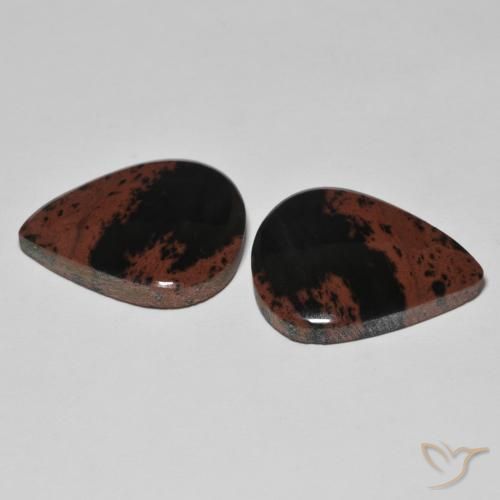 Gemme di Diaspro Multicolore naturale da 19.97 ct, Forma a pera, Opaco