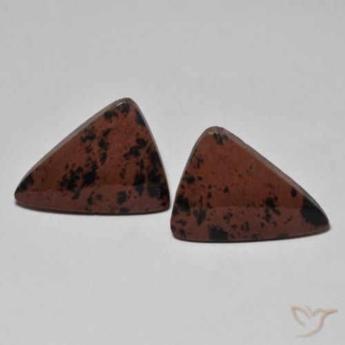 20.20ctw Naturale Multicolore Diaspro, Taglio trillion, Opaco