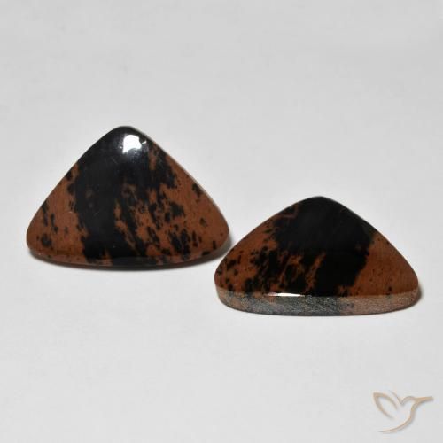 Gemme di Diaspro Multicolore naturale da 18.99 ct, Taglio trillion, Opaco