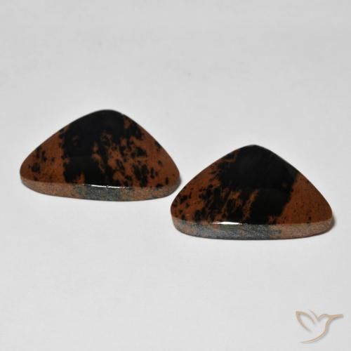 Gemme di Diaspro Multicolore naturale da 18.99 ct, Taglio trillion, Opaco