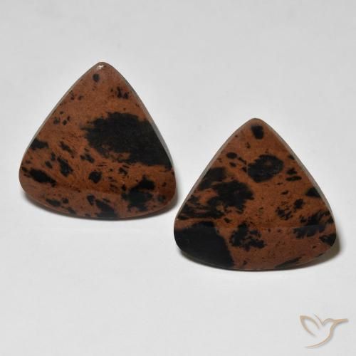 18.53ctw Naturale Multicolore Diaspro, Taglio trillion, Opaco