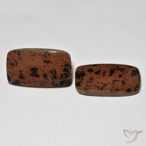 Gemme di Diaspro Multicolore naturale da 23.58 ct, Cuscino, Opaco