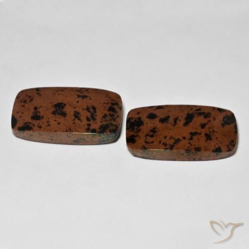 Gemme di Diaspro Multicolore naturale da 23.58 ct, Cuscino, Opaco