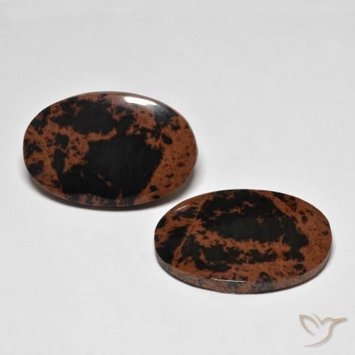 Gemme di Diaspro Multicolore naturale da 25.68 ct, Ovale, Opaco