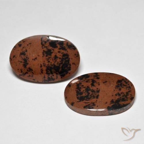 Gemme di Diaspro Multicolore naturale da 26.59 ct, Ovale, Opaco