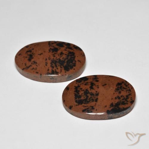 Gemme di Diaspro Multicolore naturale da 26.59 ct, Ovale, Opaco