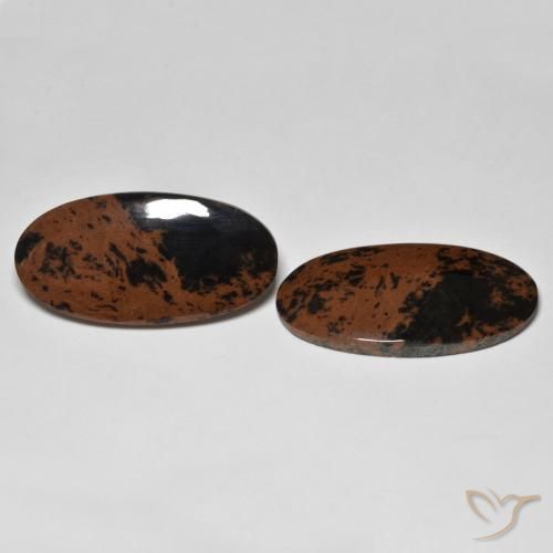 29.01ctw Naturale Multicolore Diaspro, Ovale, Opaco