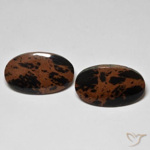 21.01ctw Naturale Multicolore Diaspro, Ovale, Opaco