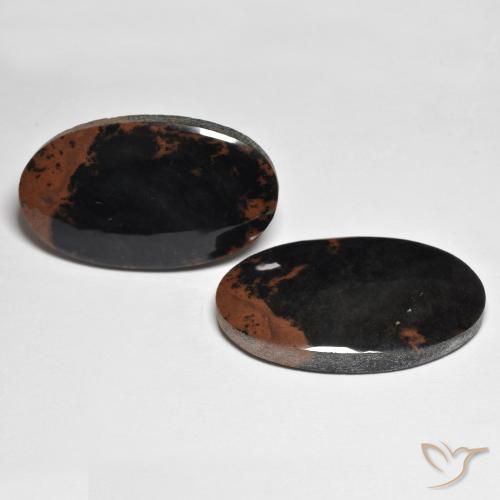 Gemme di Diaspro Multicolore naturale da 32.30 ct, Ovale, Opaco