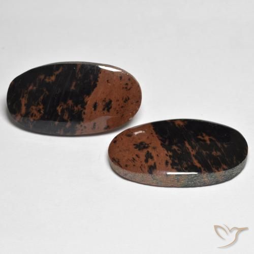 Gemme di Diaspro Multicolore naturale da 22.85 ct, Ovale, Opaco