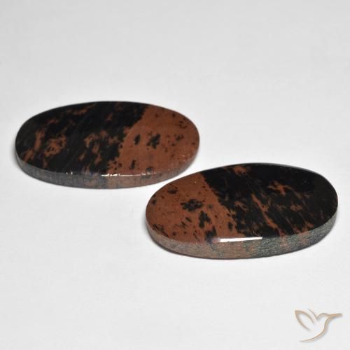 Gemme di Diaspro Multicolore naturale da 22.85 ct, Ovale, Opaco