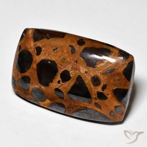 Diaspro Multicolore naturale da 25.23 ct, Cuscino, Opaco