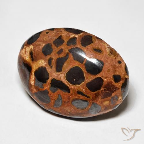 Diaspro Multicolore naturale da 25.43 ct, Ovale, Opaco
