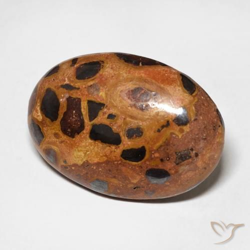 Diaspro Multicolore naturale da 13.09 ct, Ovale, Opaco