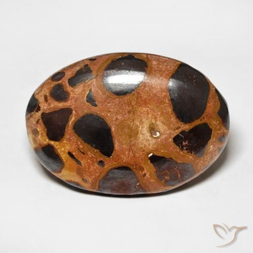 17.65ct Naturale Multicolore Diaspro, Ovale, Opaco