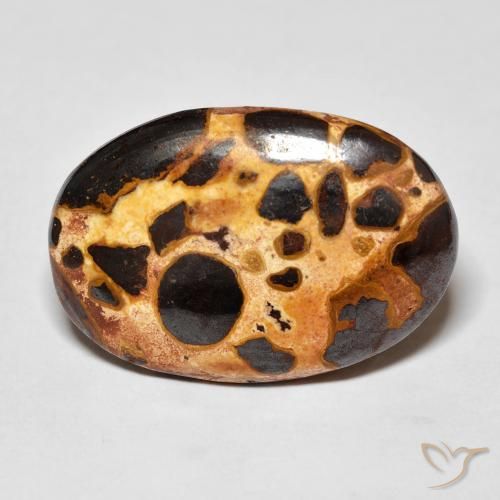 16.03ct Naturale Multicolore Diaspro, Ovale, Opaco