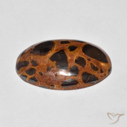 Diaspro Multicolore naturale da 13.01 ct, Ovale, Opaco