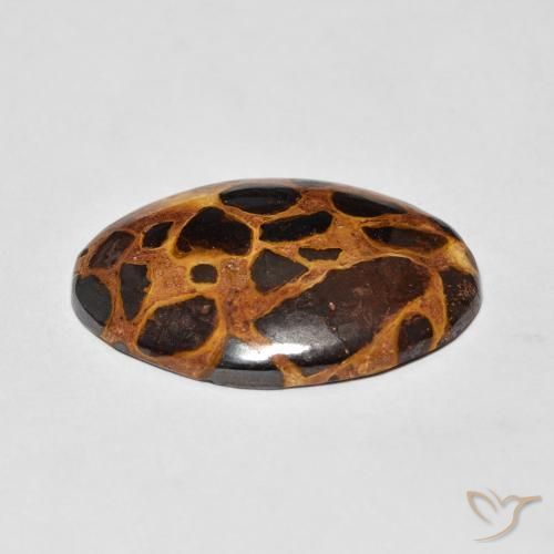 Diaspro Multicolore naturale da 13.57 ct, Ovale, Opaco