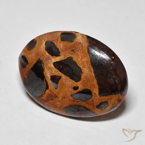 Diaspro Multicolore naturale da 18.67 ct, Ovale, Opaco