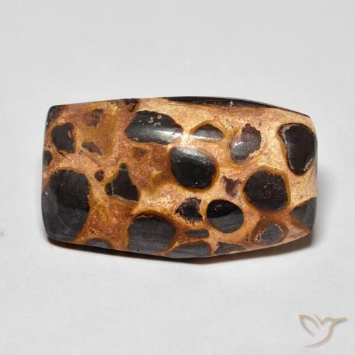 15.23ct Naturale Multicolore Diaspro, Cuscino, Opaco