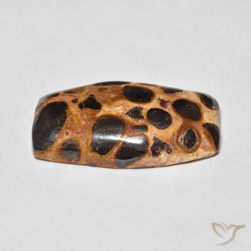 Diaspro Multicolore naturale da 15.23 ct, Cuscino, Opaco