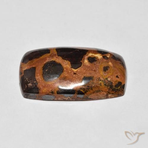 Diaspro Multicolore naturale da 17.12 ct, Cuscino, Opaco