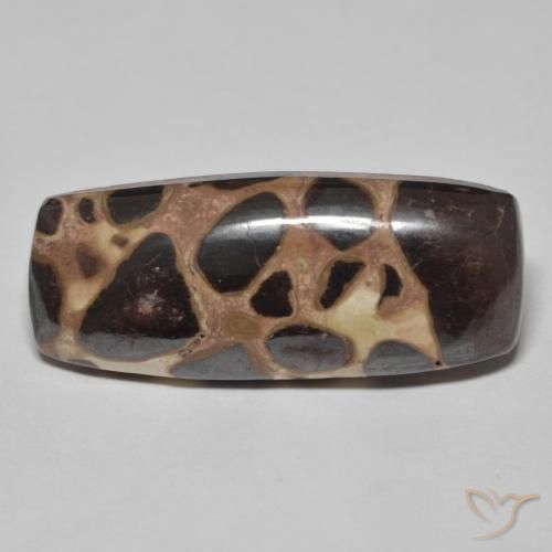 19.09ct Naturale Multicolore Diaspro, Cuscino, Opaco