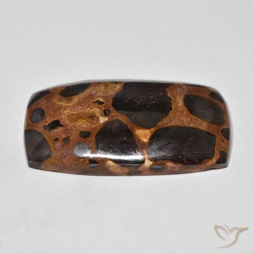 Diaspro Multicolore naturale da 32.40 ct, Cuscino, Opaco