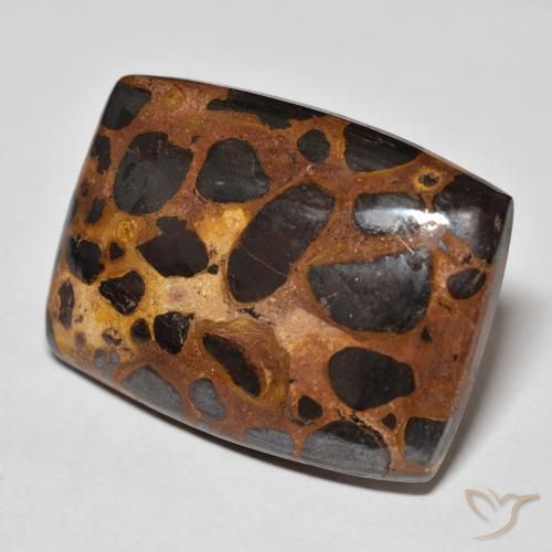 Diaspro Multicolore naturale da 42.68 ct, Cuscino, Opaco