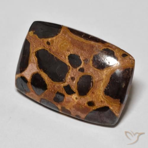 Diaspro Multicolore naturale da 18.44 ct, Cuscino, Opaco