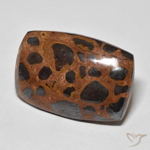 Diaspro Multicolore naturale da 22.48 ct, Cuscino, Opaco