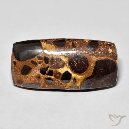 21.10ct Naturale Multicolore Diaspro, Cuscino, Opaco