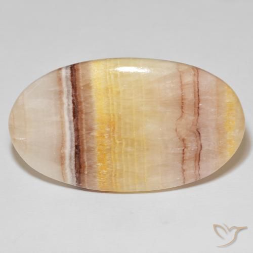 82.18ct Naturale Multicolore Diaspro, Ovale, Opaco