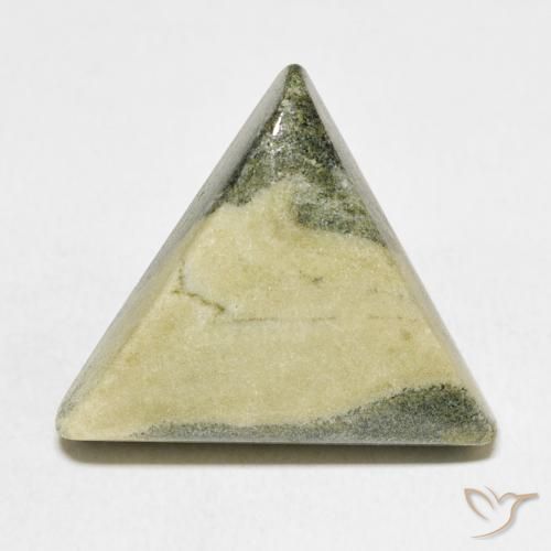 20.82ct Naturale Multicolore Diaspro, Taglio trillion, Opaco