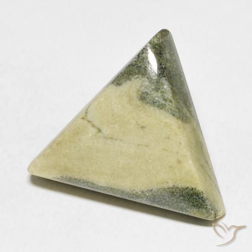Diaspro Multicolore naturale da 20.82 ct, Taglio trillion, Opaco