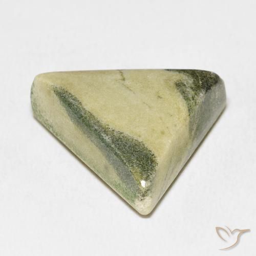 Diaspro Multicolore naturale da 20.82 ct, Taglio trillion, Opaco