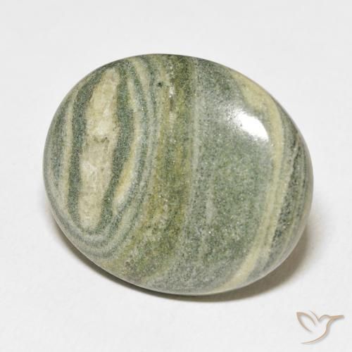 Diaspro Multicolore naturale da 30.96 ct, Ovale, Opaco
