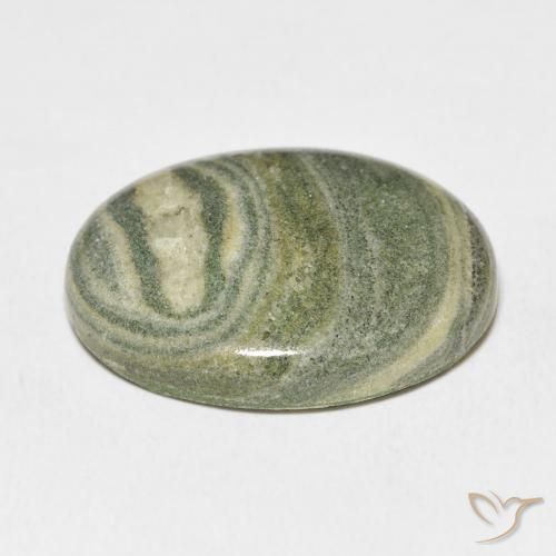 Diaspro Multicolore naturale da 30.96 ct, Ovale, Opaco