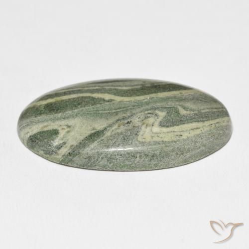 Diaspro Multicolore naturale da 50.14 ct, Ovale, Opaco