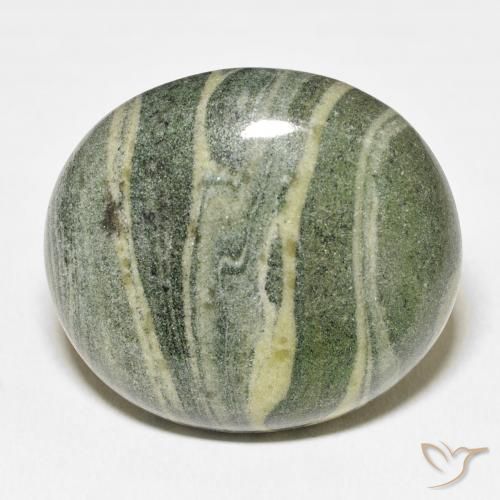 48.64ct Naturale Multicolore Diaspro, Ovale, Opaco