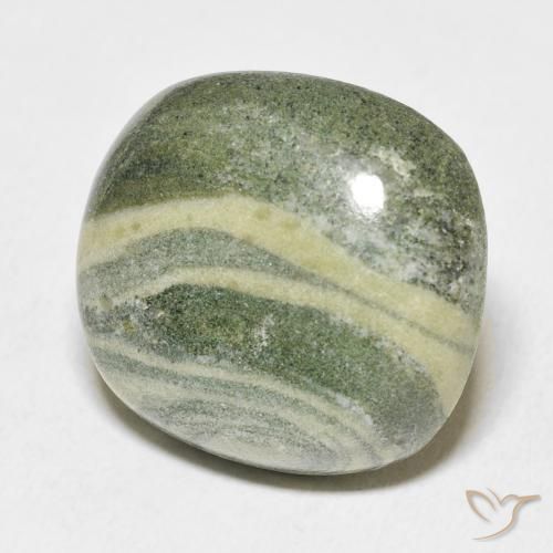 Diaspro Multicolore naturale da 30.35 ct, Cuscino, Opaco